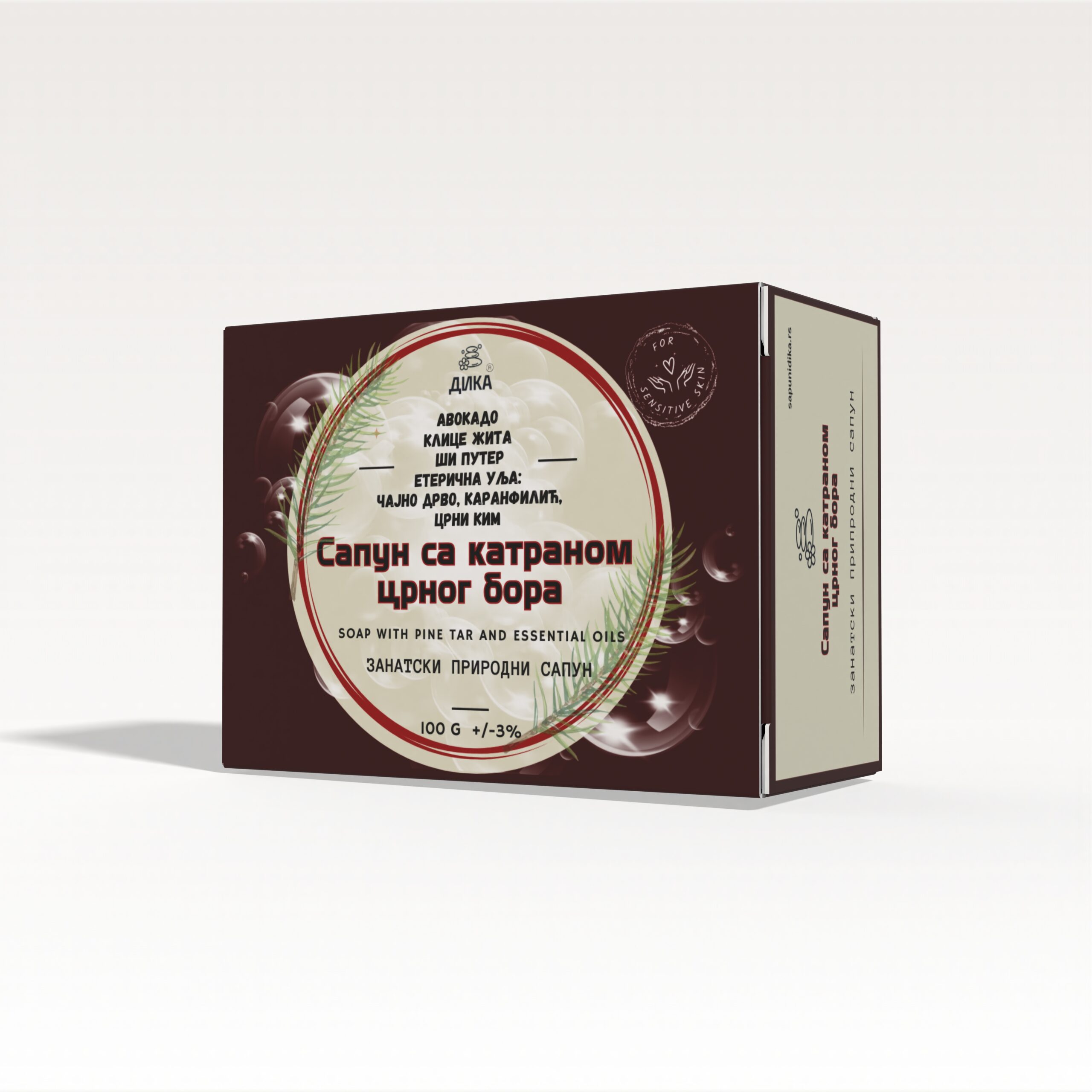 sapun sa katranom crnog bora