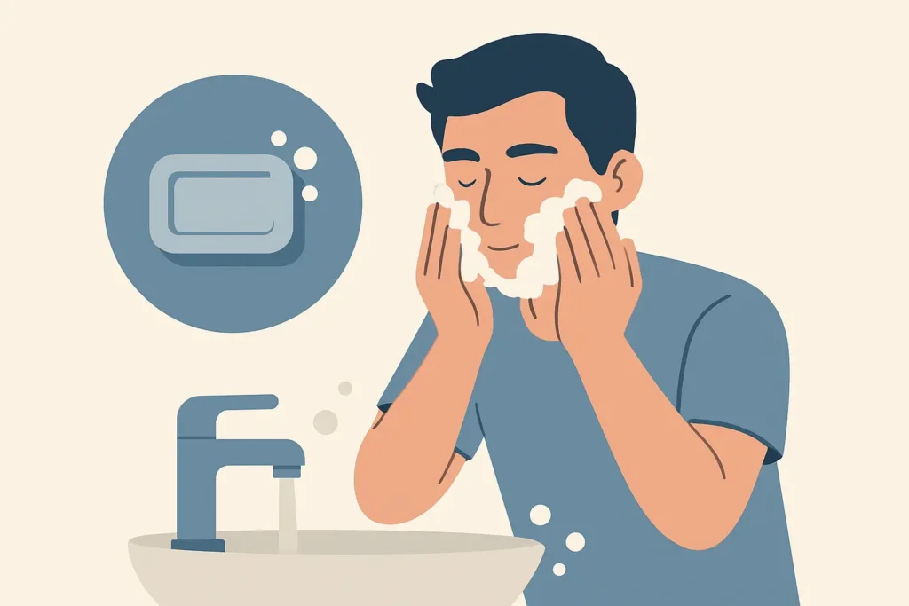 Da li je sapun dobar za umivanje lica?