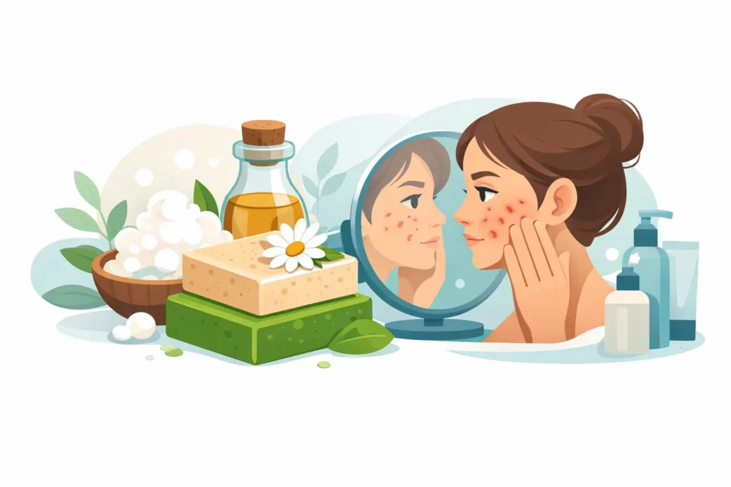Da li prirodni sapun pomaže kod akni?