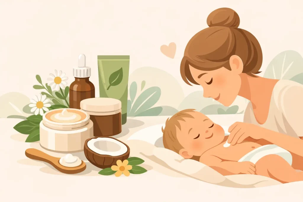 Prirodni balzam za iritiranu kožu bebe